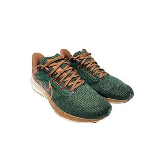 NIKE Air Zoom Green Orange Brown White Pegasus 39 A.I.R. Hola Lou Mens Sz 10.5